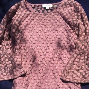 Mauve pink women’s s/m shirt Simply Noelle